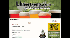 Desktop Screenshot of libeerevents.com